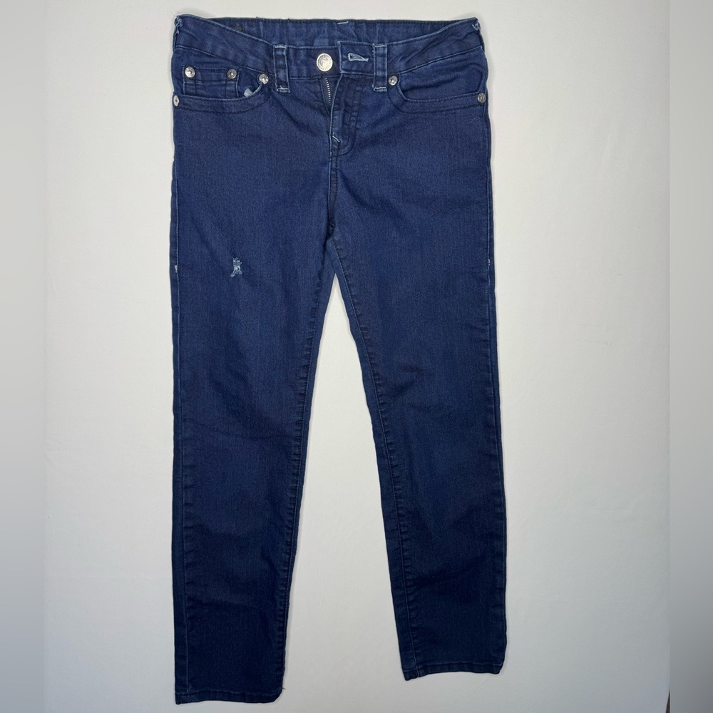 True Religion Kids Jeans Blue Size 14 Relaxed Slim Fit World Tour Excellent